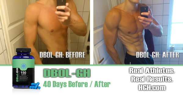 DBol-GH Before And After Photo