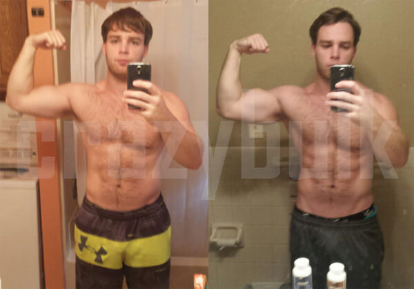 Matt J Before And After Cutting Stack
